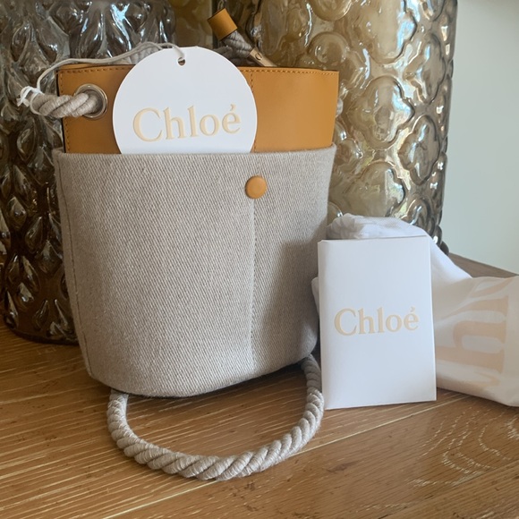 Chloe Bucket Bag BRAND NEW with Duster